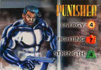 Punisher 3-Grid Character Card